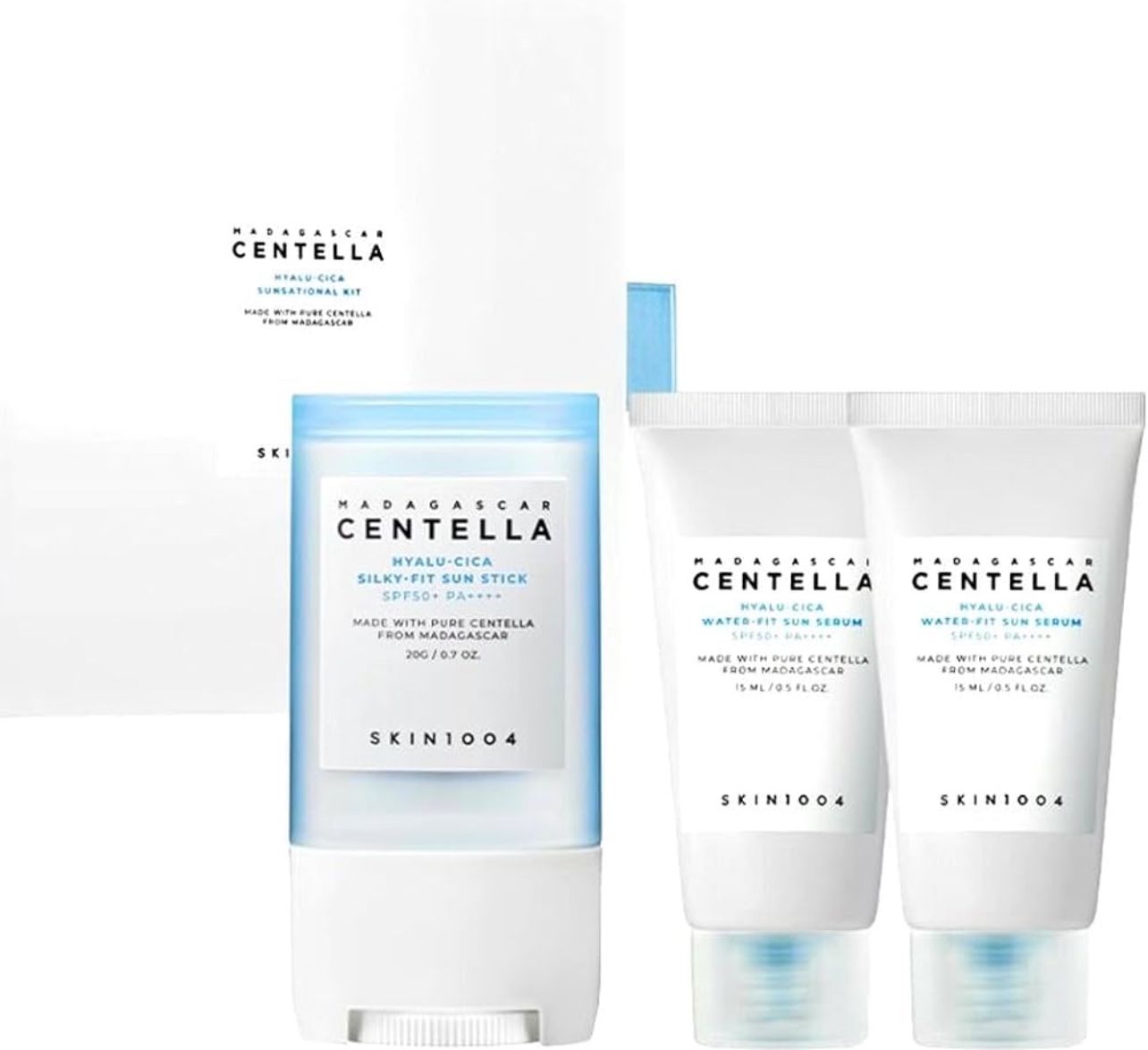 Skin1004 Madagascar Centella Hyalu Cica Sunsational Kit 3pz