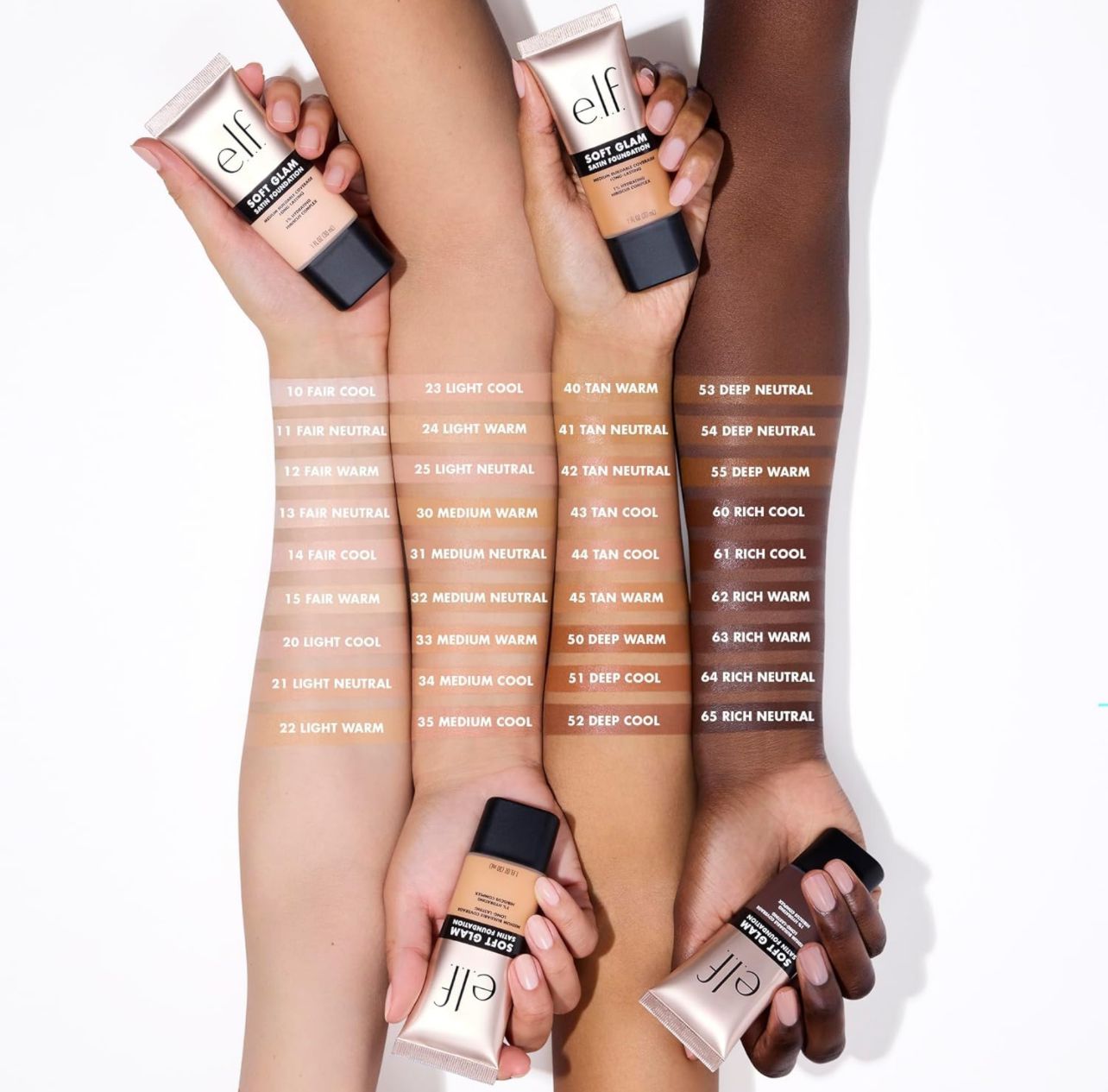 Elf Base De Maquillaje Soft Glam Satin Foundation 30 Ml