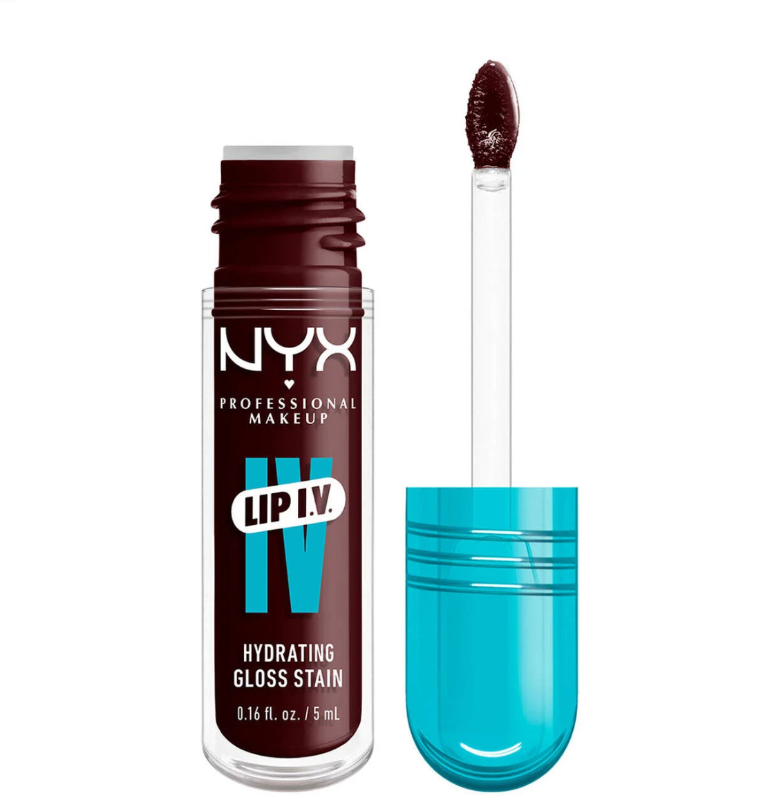 NYX Lip I.V. Hydrating Gloss Serum - Gloss Hidratante de Larga Duración