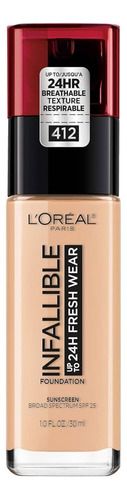 Maquillaje L'oreal Paris Infalible Hasta 24 Horas Fresh Wear