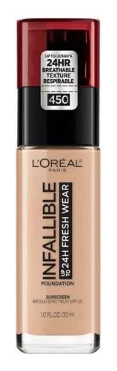 Maquillaje L'oreal Paris Infalible Hasta 24 Horas Fresh Wear