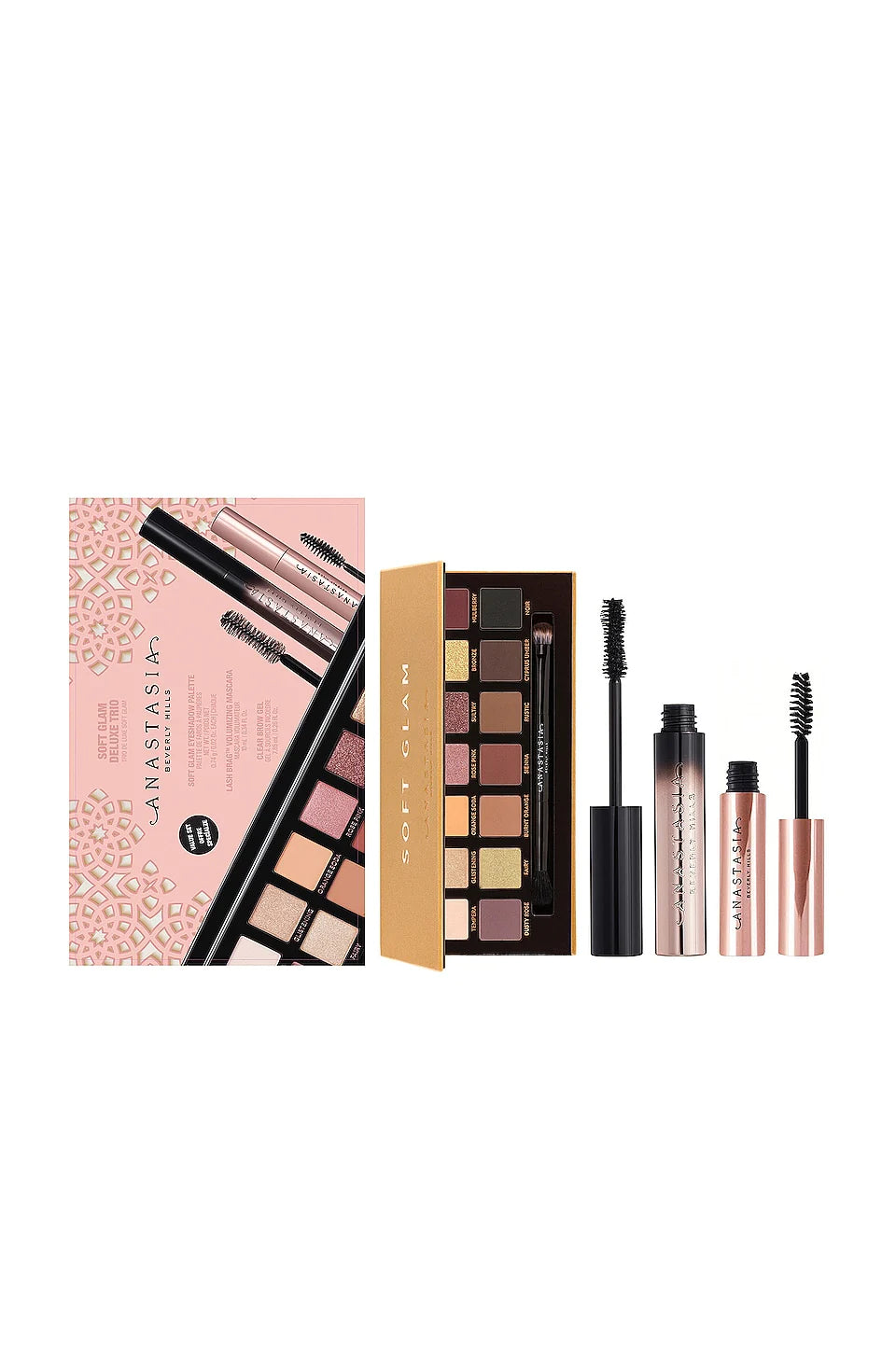 Set de maquillaje Soft Glam Deluxe Trio Set Anastasia Beverly Hills