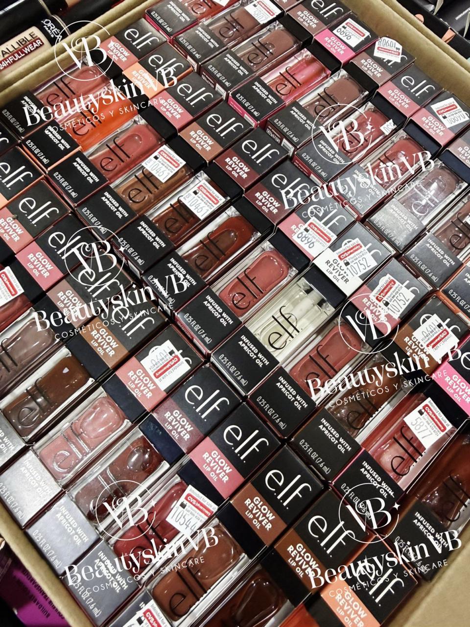 Kit 10 pz ELF Glow Reviver Lip Oil