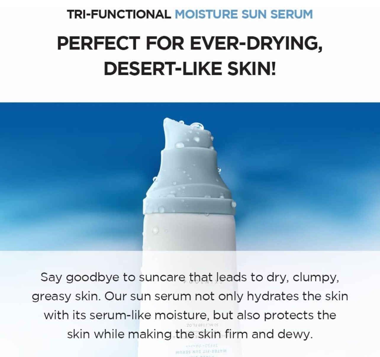 Skin1004 Hyalucica Water -FIT Sun serum Twin Pack (2pz)