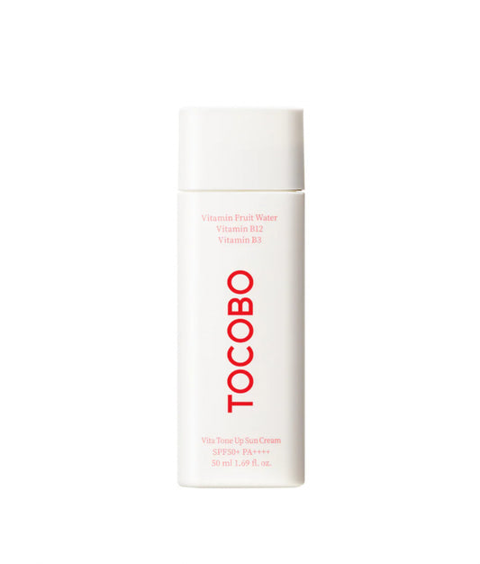 TOCOBO Vita Tone Up Sun SPF50+ PA++++ Protector Solar Coreano Vegano con Vitaminas 50 mL