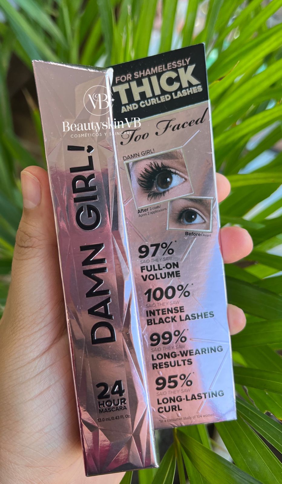 Too Faced | Damn Girl Thick and Curled