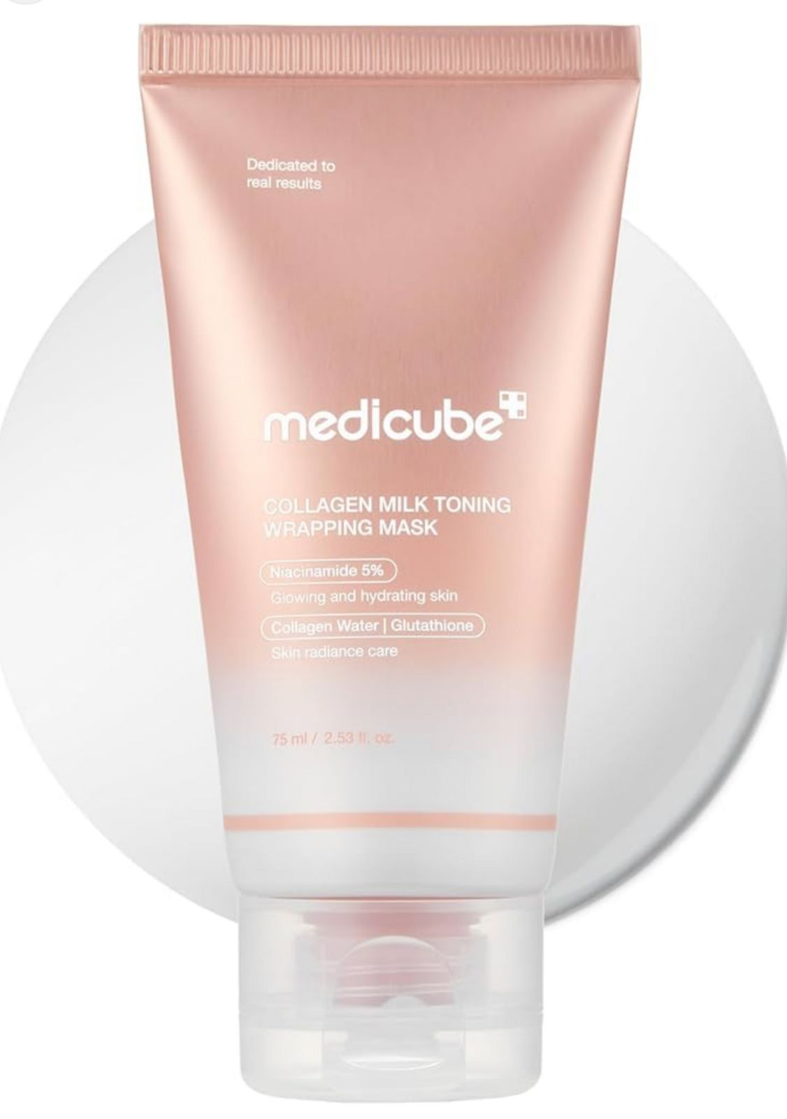 MEDICUBE Collagen Milk Toning Wrapping Mask 75ml
