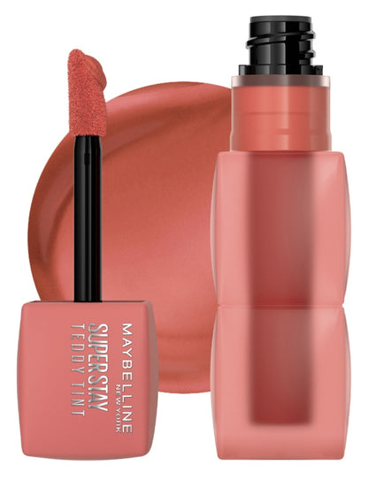 Maybelline SuperStay Teddy Tint – Tinta de Labios de Larga Duración