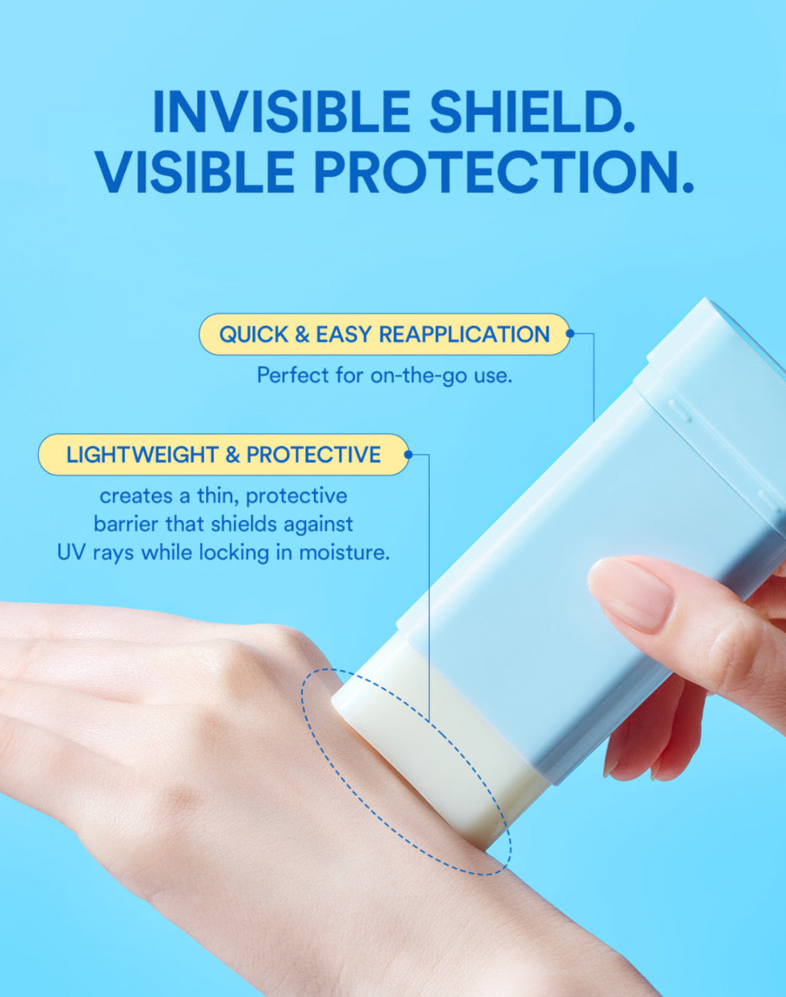 Tocobo Cotton Soft Sun Stick SPF50+ PA++++ Protector en Barra Solar 19 g