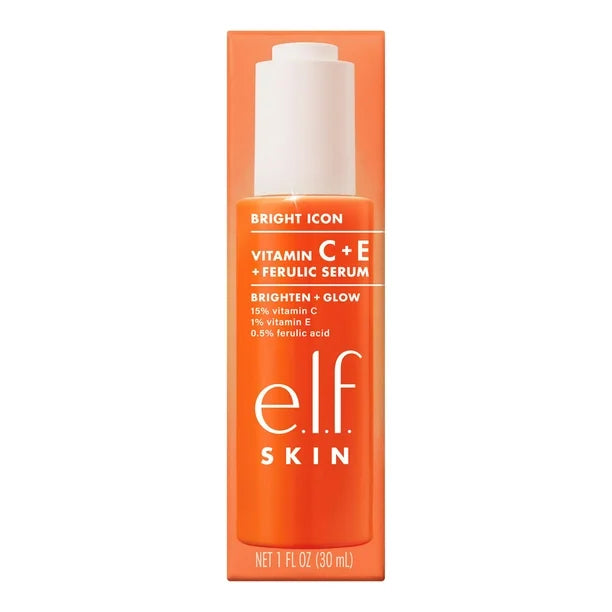 ELF Sérum e.l.f. SKIN Bright Icon Vitamina C + E + Ferúlico 30 ml