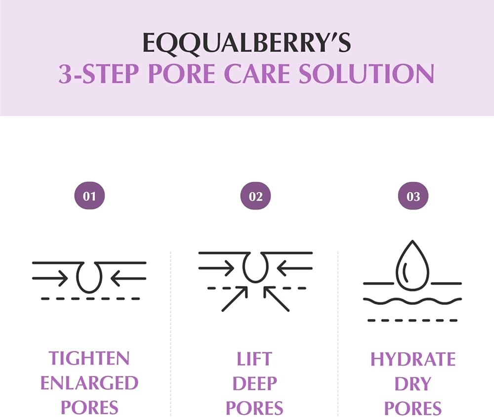 Eqqual Berry Purple PDRN Suero Facial con Retinal y Niacinamida - Serum Ácido Hialurónico - Péptidos con Extractos Naturales - Hidratación y Renovación Suave 30 ml