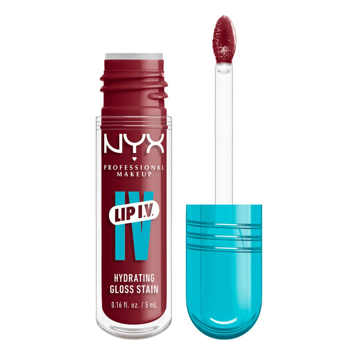 NYX Lip I.V. Hydrating Gloss Serum - Gloss Hidratante de Larga Duración