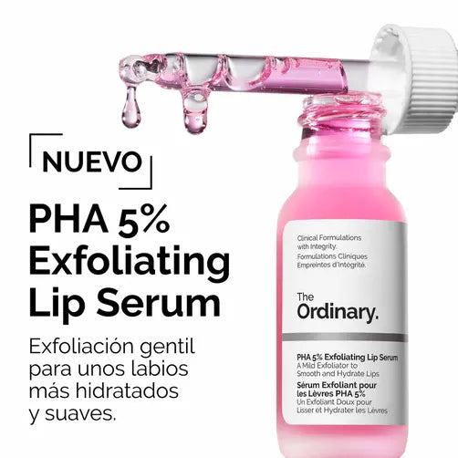 The Ordinary PHA 5% Exfoliating Lip Serum 15 ml