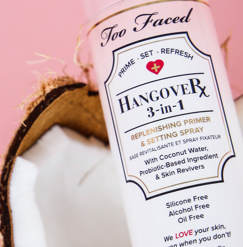 Too Faced Hangover 3-in-1 – Primer y Setting Spray Replenishing (120 ml)