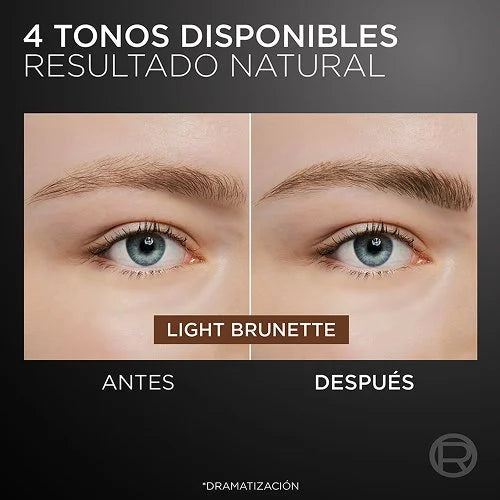 L’Oréal Paris Faux Brow – Plumín Tintador de Cejas de Larga Duración