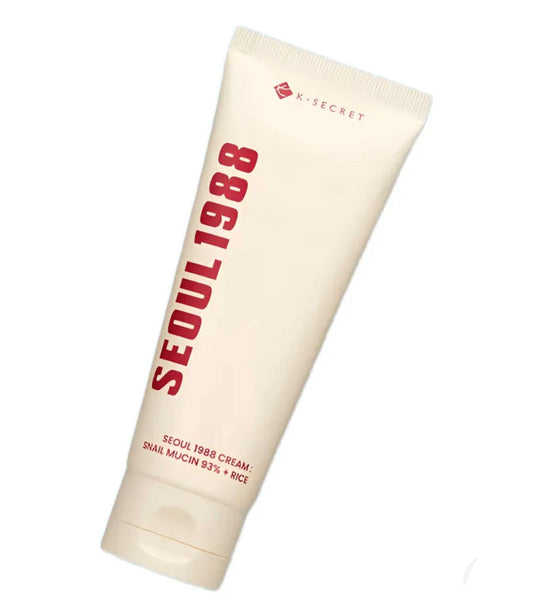 K-SECRET Seoul 1988 Cream Snail Mucin 93% + Rice 100ml
