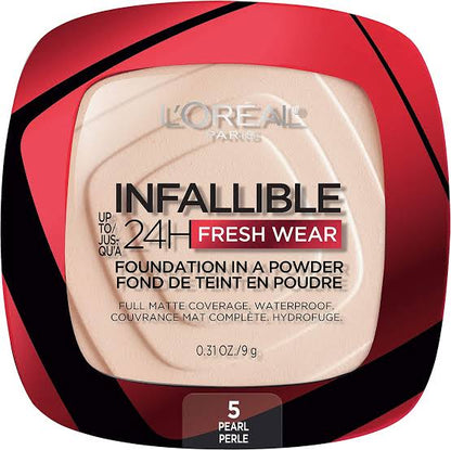 Base En Polvo Infalible De Loreal Fresh Wear 24horas