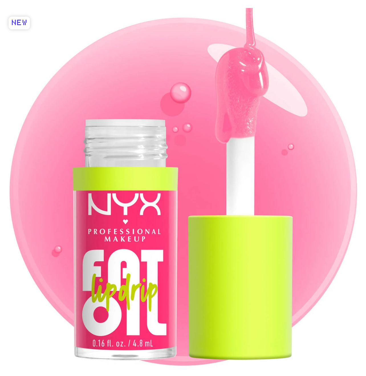 NYX Fat Oil Lip Drip – Brillo Labial Hidratante con Aceite y Brillo Intenso