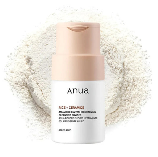 ANUA Rice Enzyme Brightening Cleansing Powder - Rice + Ceramide - 40 g