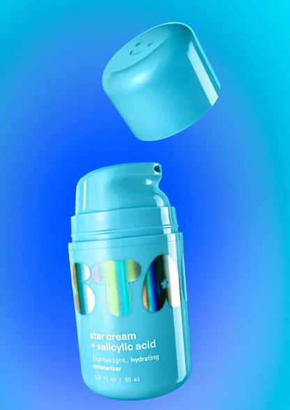 Star Cream + Salicylic Acid – Moisturizer Ligero para Piel Sensible y con Tendencia al Acné (50 ml)
