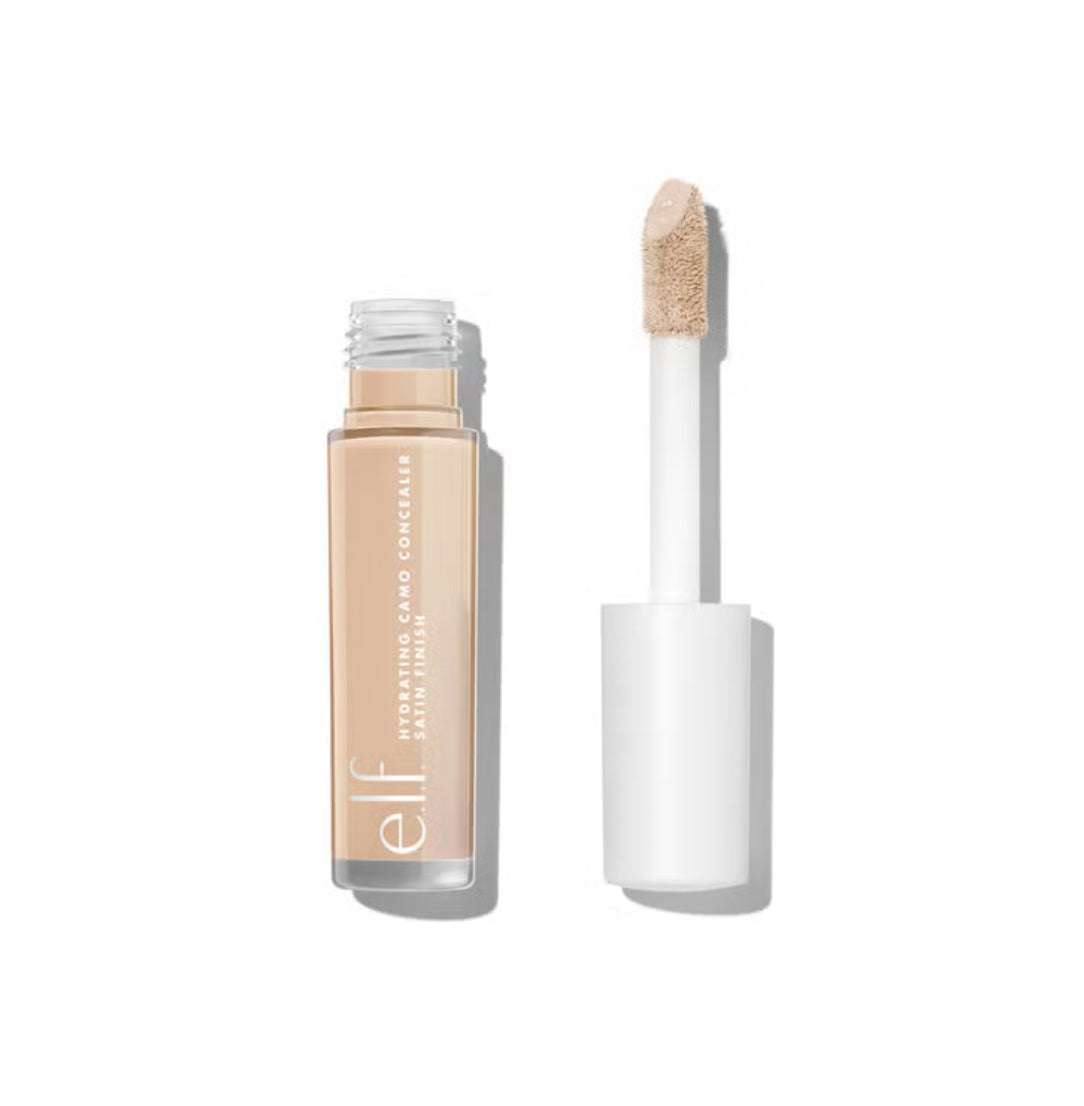 ELF Hydrating Camo Concealer – Corrector Alta Cobertura, Hidratante y de Larga Duración
