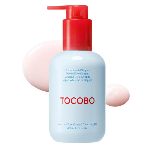 Tocobo Calamine Pore Control Cleansing Oil – Aceite limpiador para espinillas 200 ml