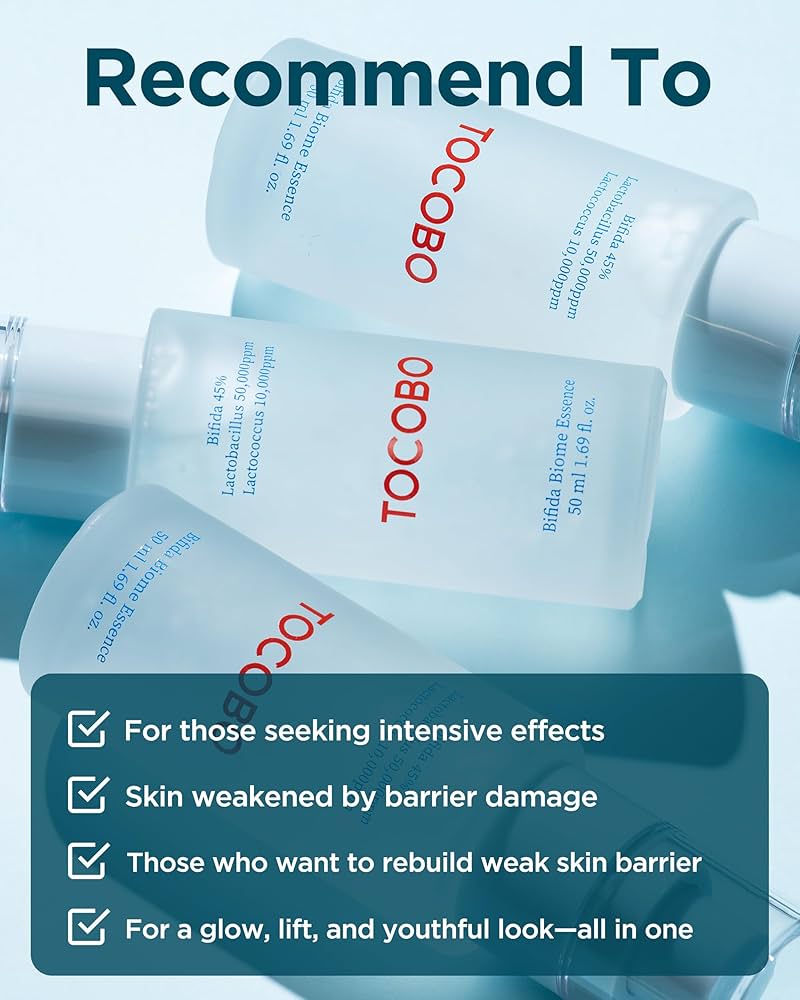 Tocobo Bifida Biome Essence –esencia reparadora y fortalecedora 50 ml