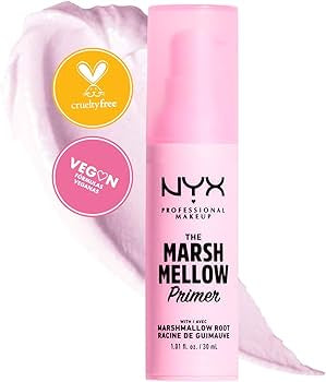 NYX Professional Makeup The Marshmellow Primer – Prebase Suavizante con Raíz de Malvavisco (30 ml)
