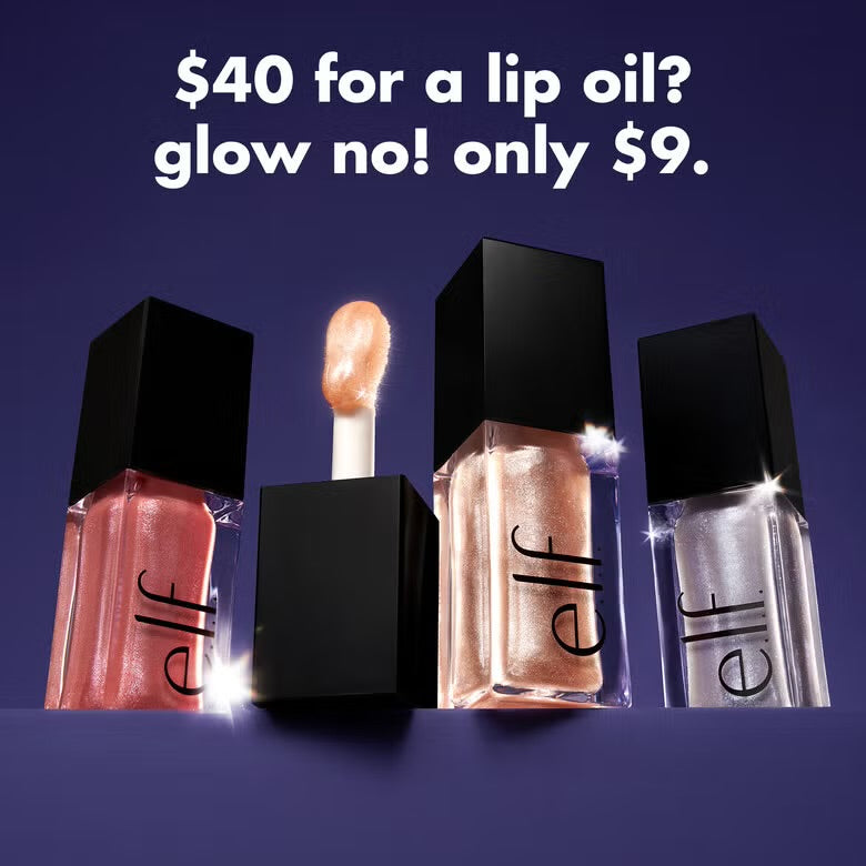 ELF Glow Reviver Lip Oil – Glimmer Finish