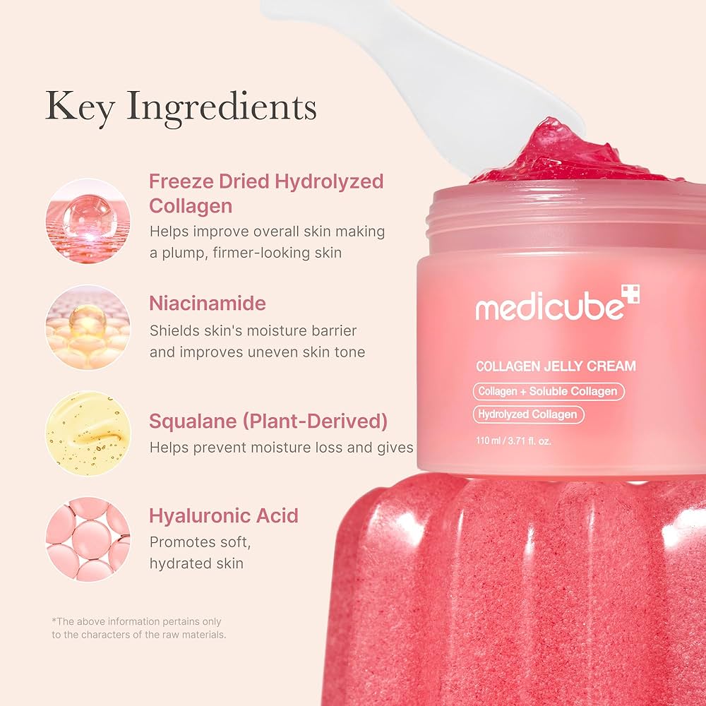 Medicube Collagen Jelly Cream – Crema en Gel con Colágeno Hidrolizado y Soluble (110 ml)