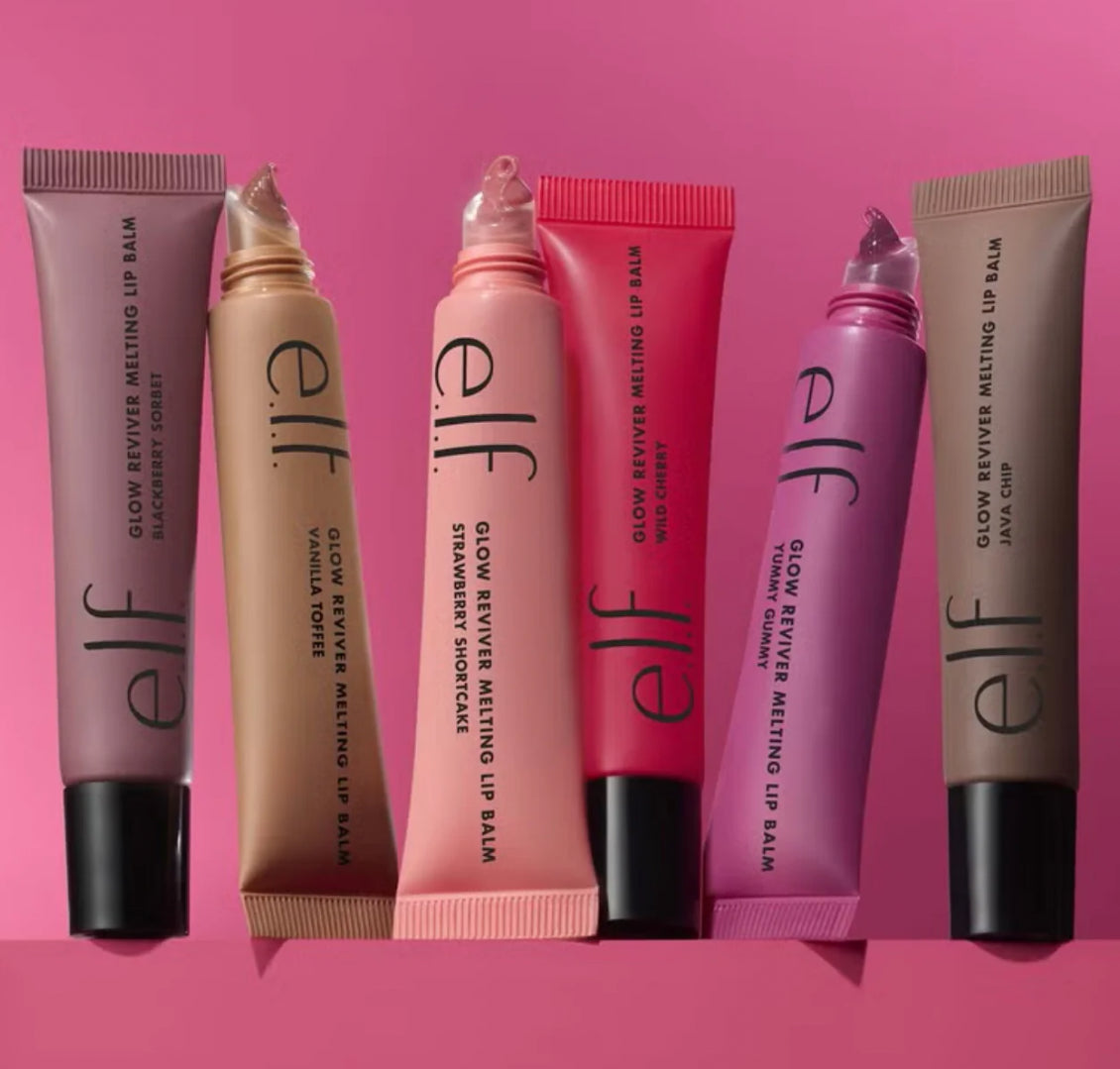 ELF Glow Reviver Melting Lip Balm - Bálsamo Labial Hidratante y Suavizante