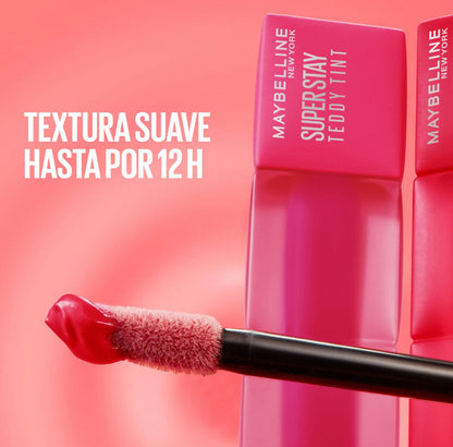 Maybelline SuperStay Teddy Tint – Tinta de Labios de Larga Duración