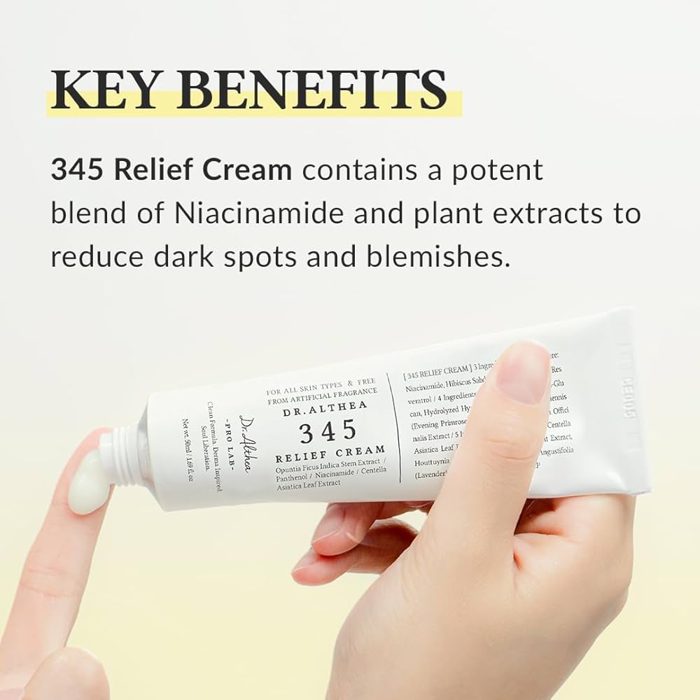 Dr. Althea 345 Relief Cream – Crema Calmante para Piel Sensible y con Imperfecciones (50 ml)