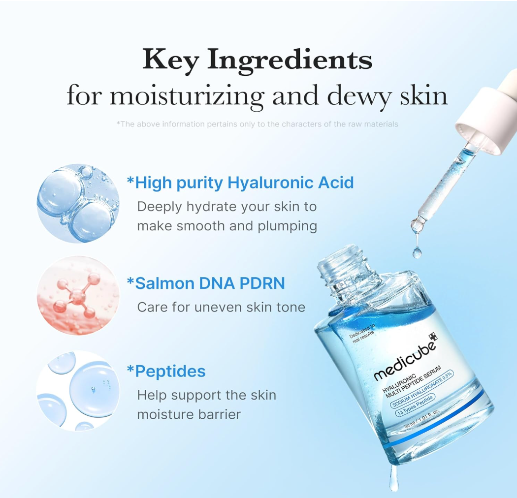 MEDICUBE Hyaluronic Multi Peptide Serum 30ml