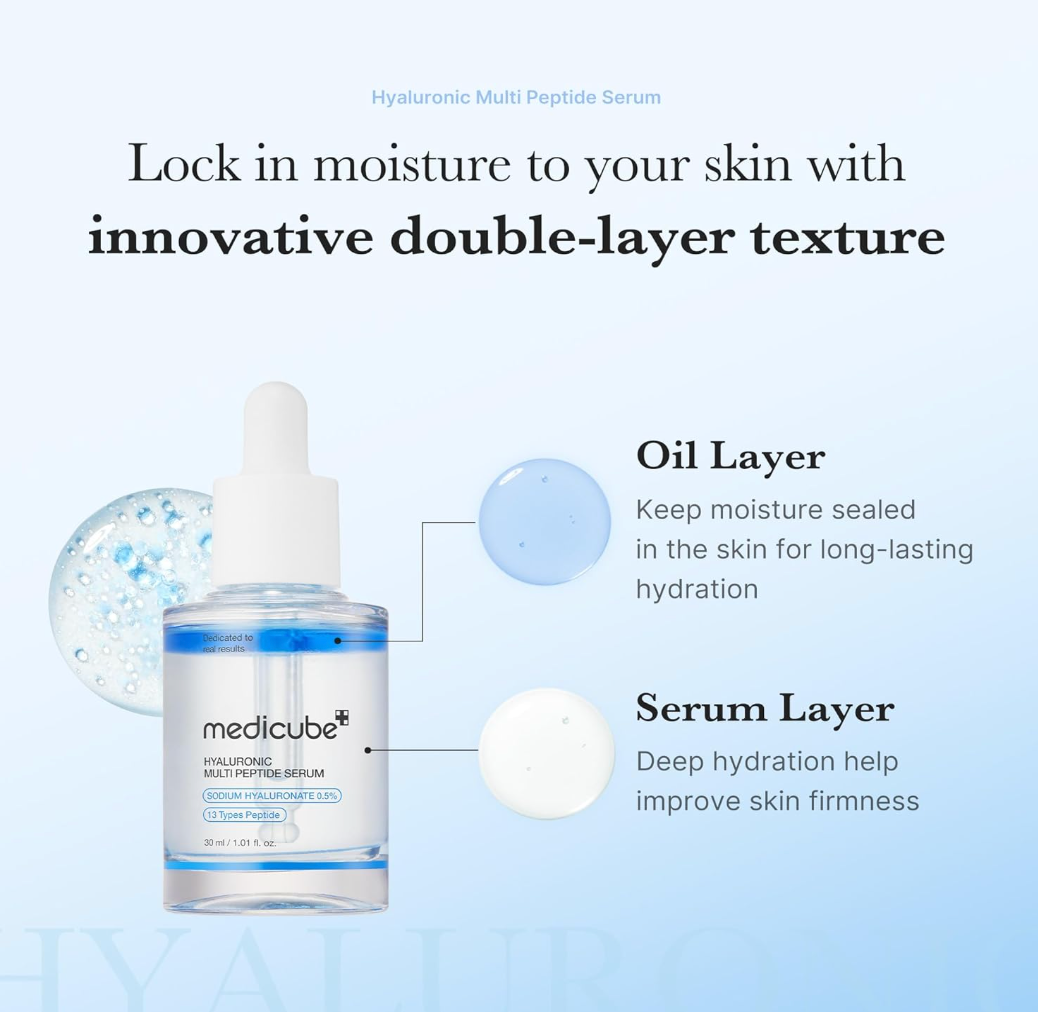 MEDICUBE Hyaluronic Multi Peptide Serum 30ml