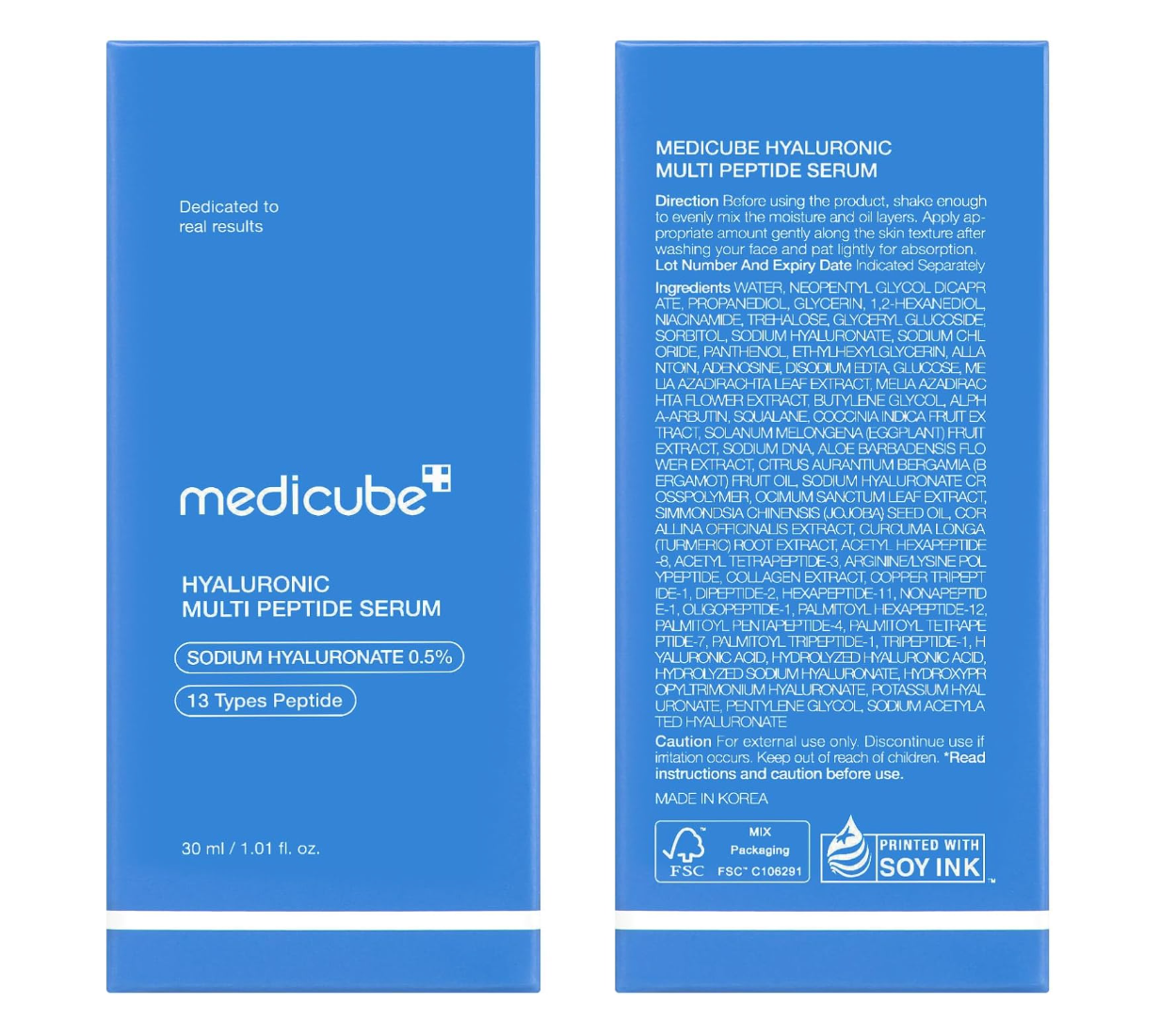 MEDICUBE Hyaluronic Multi Peptide Serum 30ml