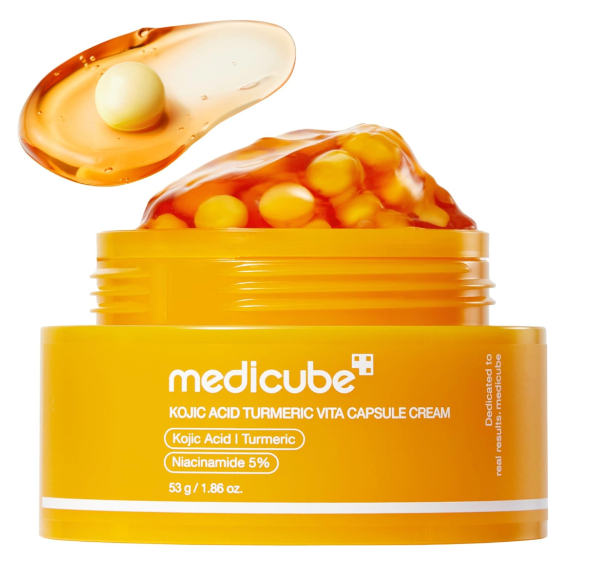 MEDICUBE Kojic Acid Turmeric Vita Capsule Cream 53g