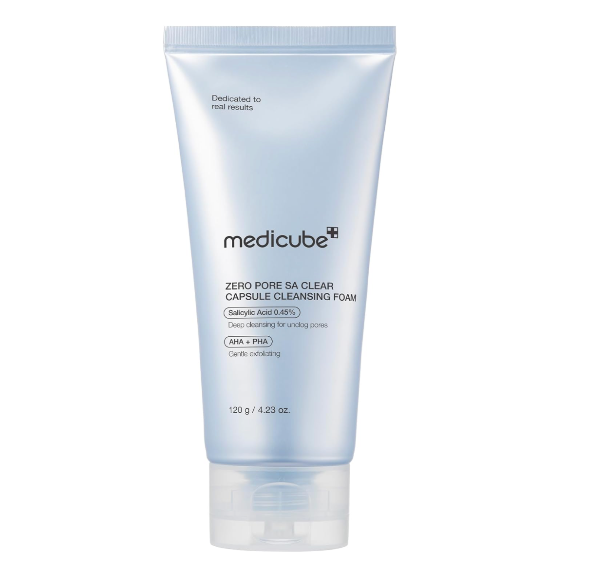 MEDICUBE Zero Pore SA Clear Capsule Cleansing Foam 120g