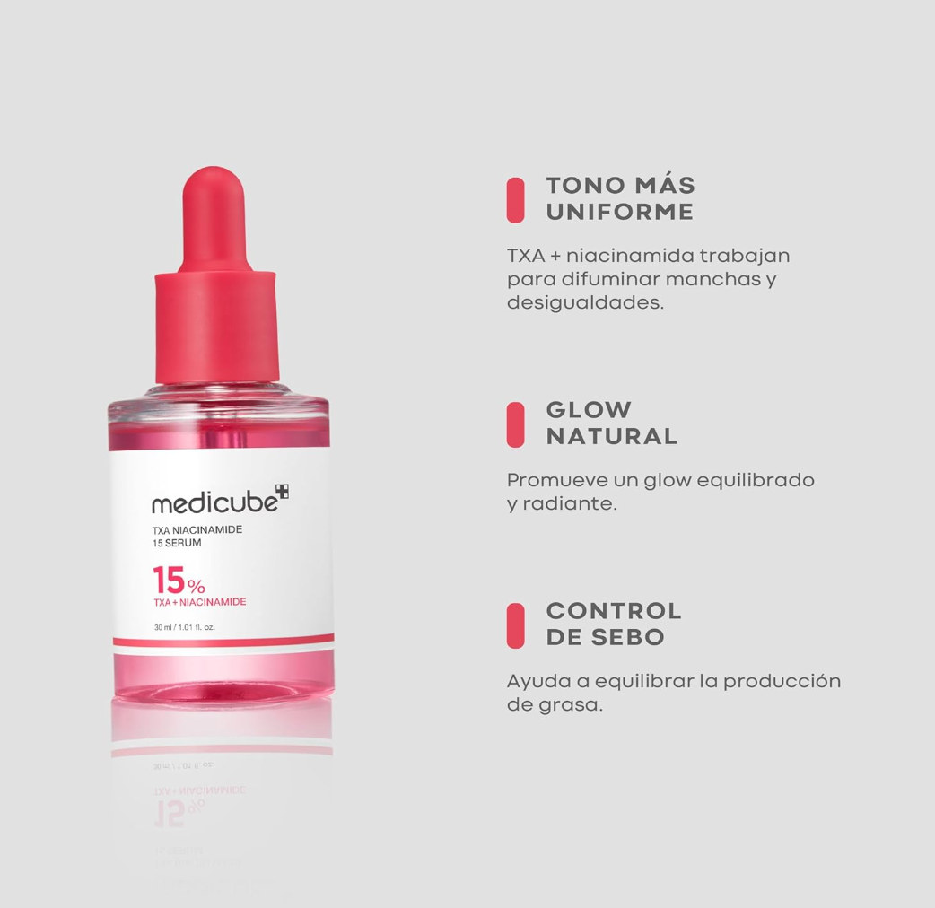 MEDICUBE TxA Niacinamida 15% Serum 30ml