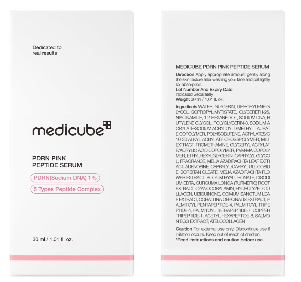 MEDICUBE PDRN Pink Peptide Serum 30ml