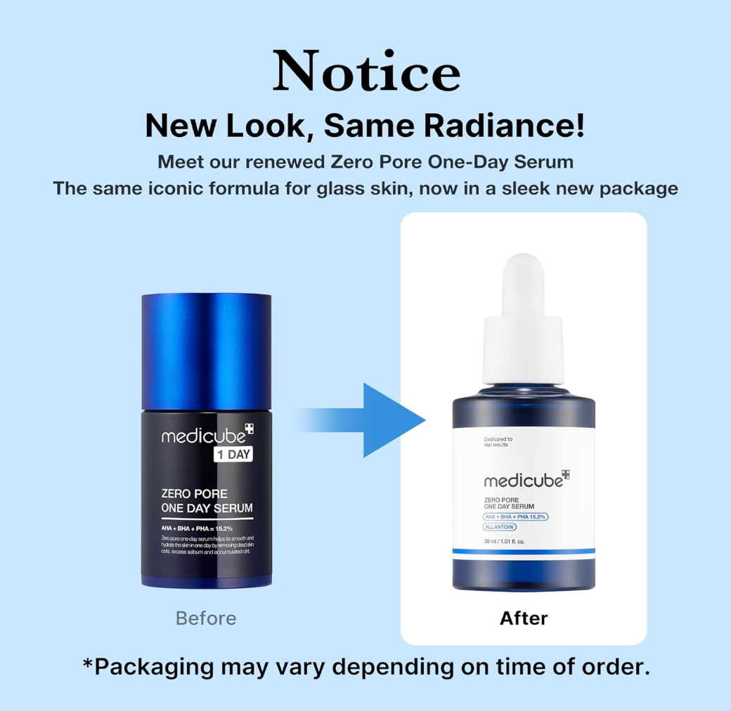 MEDICUBE Zero Pore One Day Peptide Serum 30ml
