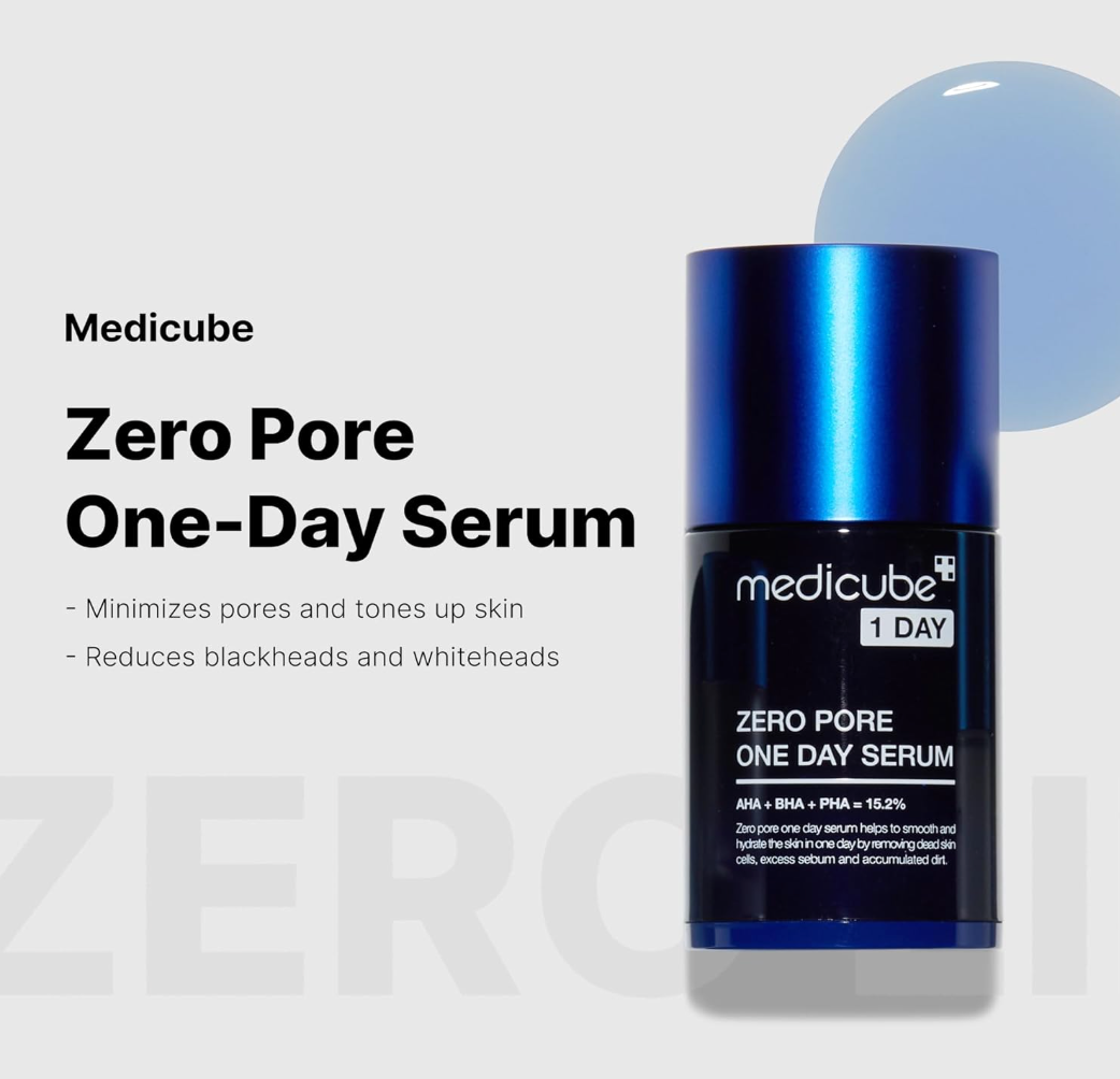MEDICUBE Zero Pore One Day Peptide Serum 30ml