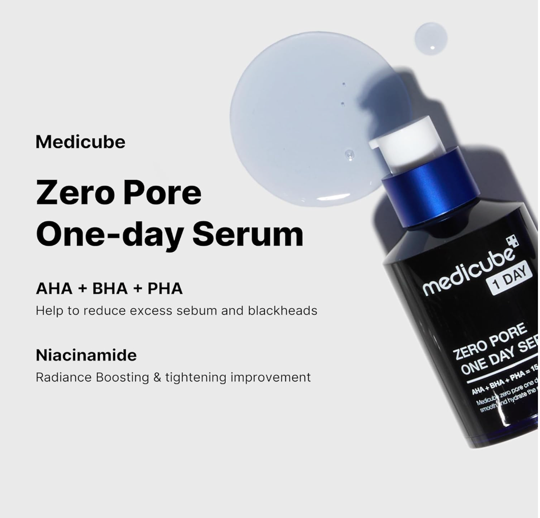 MEDICUBE Zero Pore One Day Peptide Serum 30ml