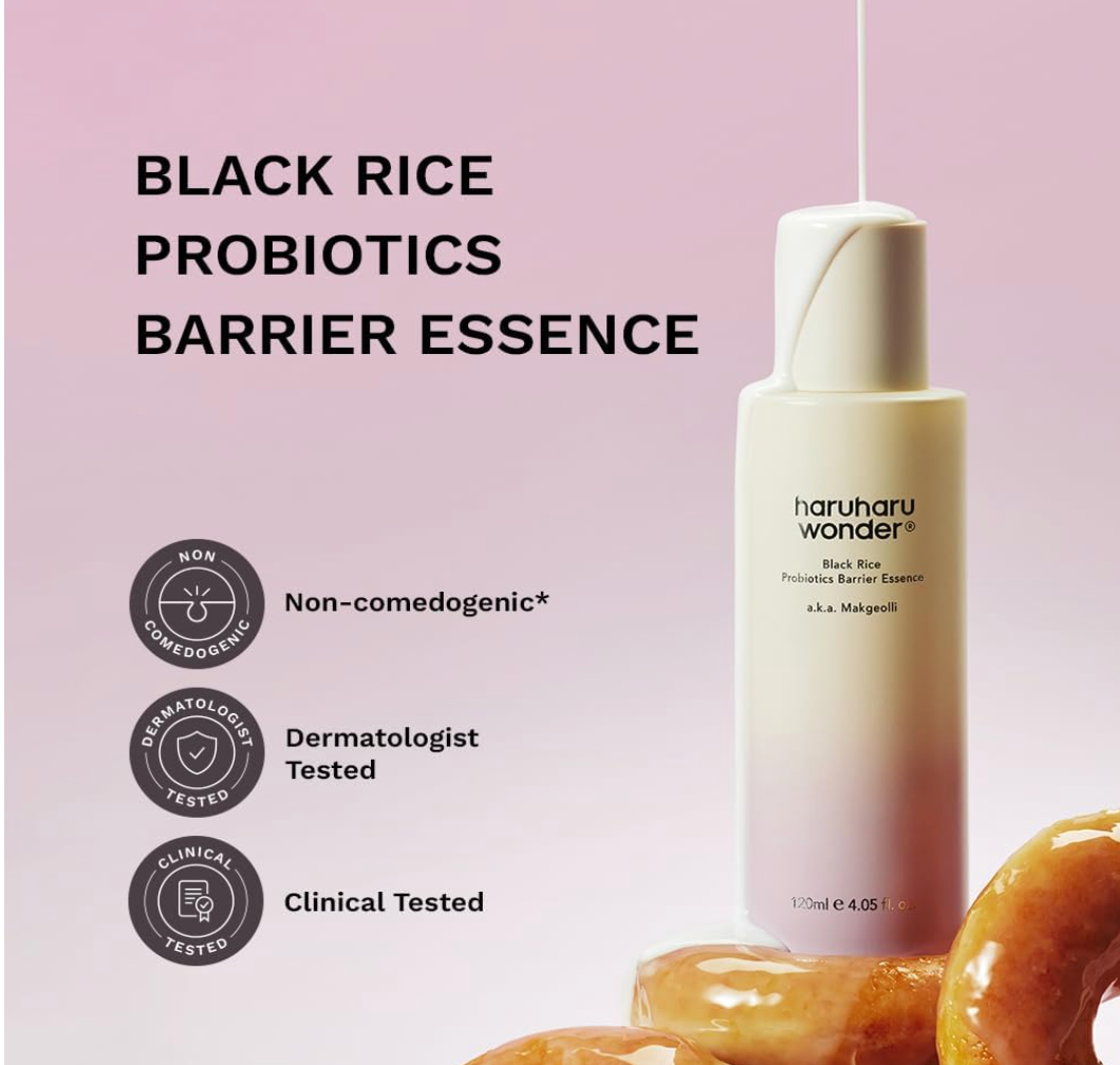 HARUHARU WONDER Black Rice Probiotics Barrier Essence 120ml