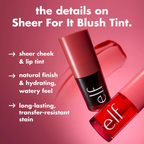 ELF Tinta Sheer For It Blush Tint