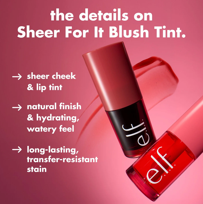 ELF Tinta Sheer For It Blush Tint