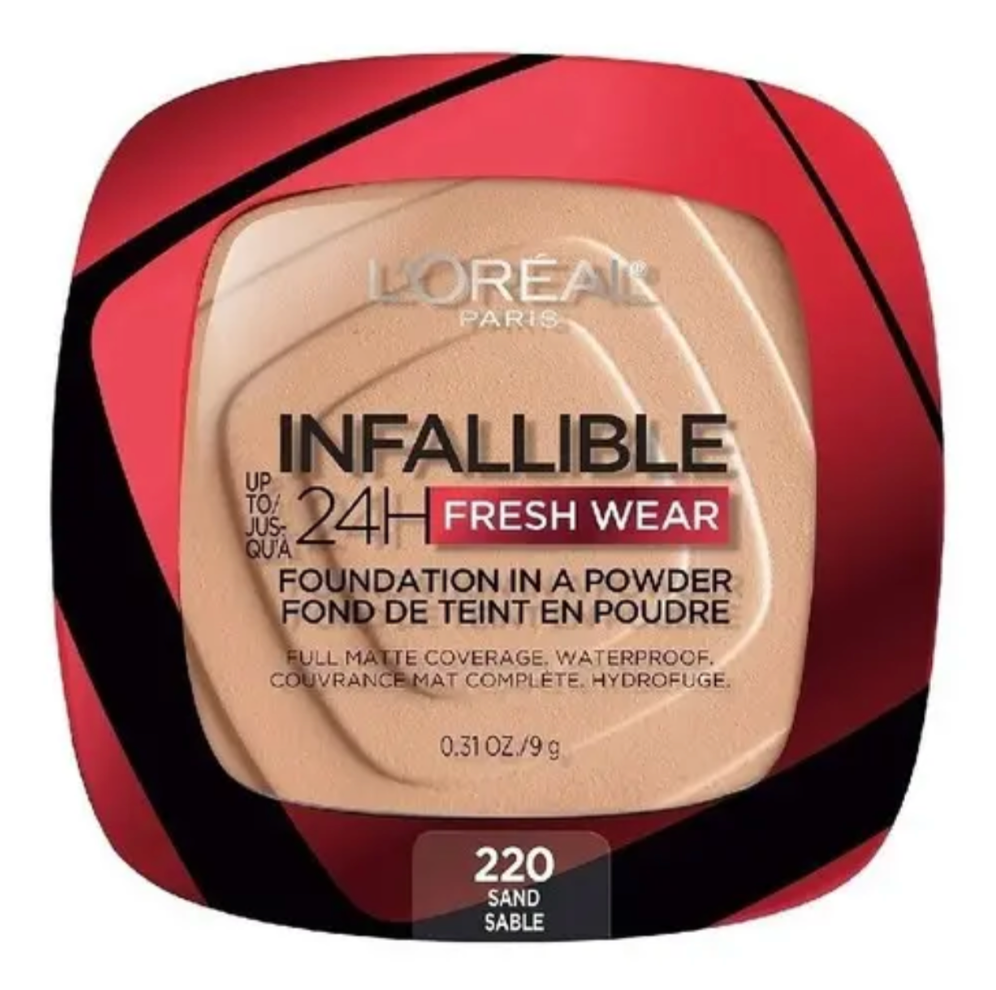 LOREAL Paris Infallible 24H Fresh Wear, Base de Maquillaje en Polvo