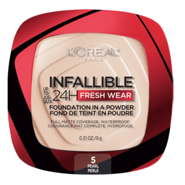 LOREAL Paris Infallible 24H Fresh Wear, Base de Maquillaje en Polvo