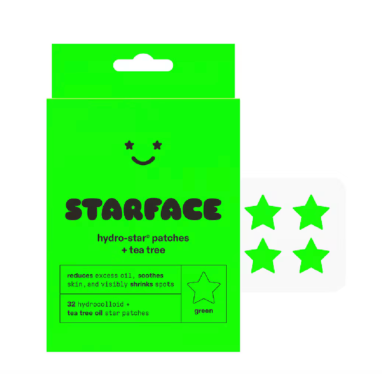 STARFACE Hydro-Star Tea Tree Parches para Granitos