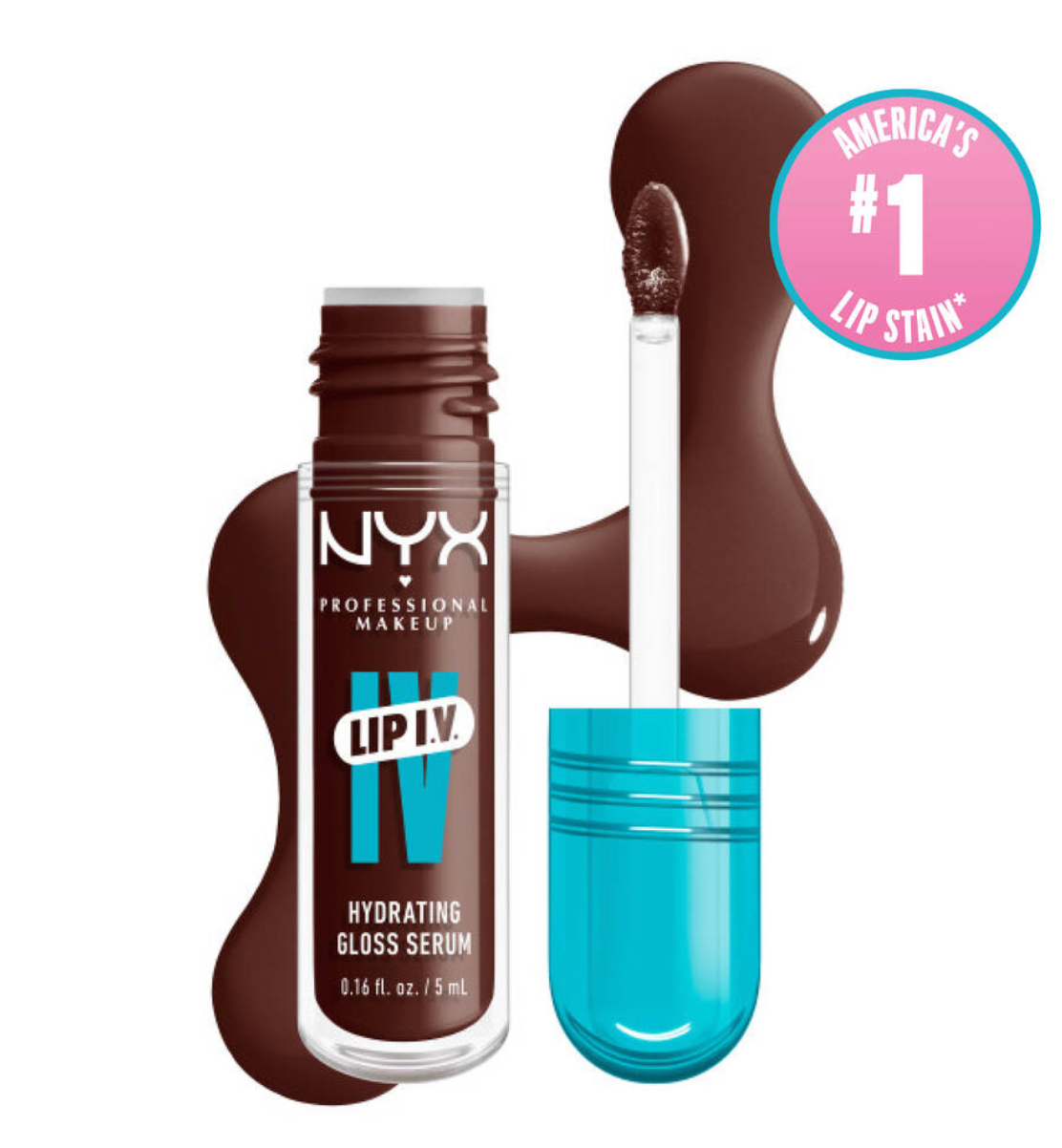 NYX Lip I.V. Tinta Labial Hidratante Gloss